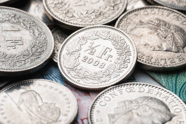 istock 2008 on half franc rapper coin currency CHF Switzerland 1408166109