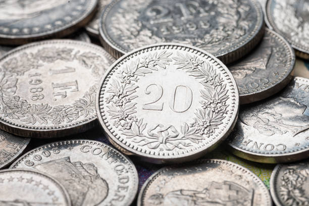 istock 20 cent franc coin currency CHF Switzerland 1408166119