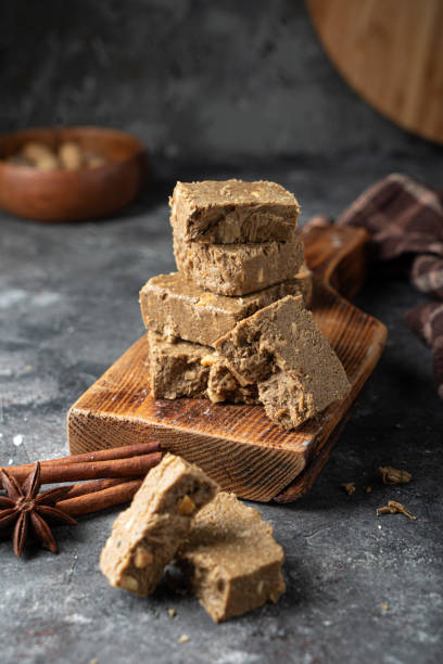 istock Traditional Asian sweetness , dessert- halva 1408171036