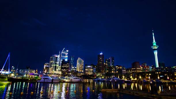 istock Auckland's night cityscape 1408171236