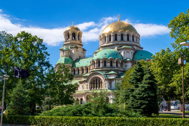 cattedrale - bulgaria foto e immagini stock