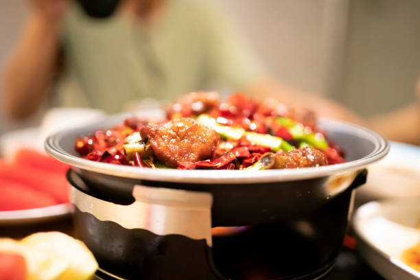 Hearty food on the table