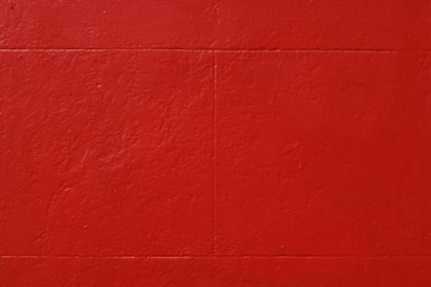Part of a painted concrete wall.