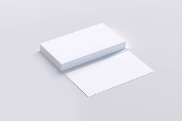 istock Modern business card mockup template with clipping. Presentation layout design for branding presentations, corporate identity, advertising, personal, stationery, graphic designers presentations. 1408196024