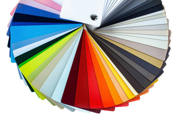 istock Color guide displaying a range of hues 1408196956