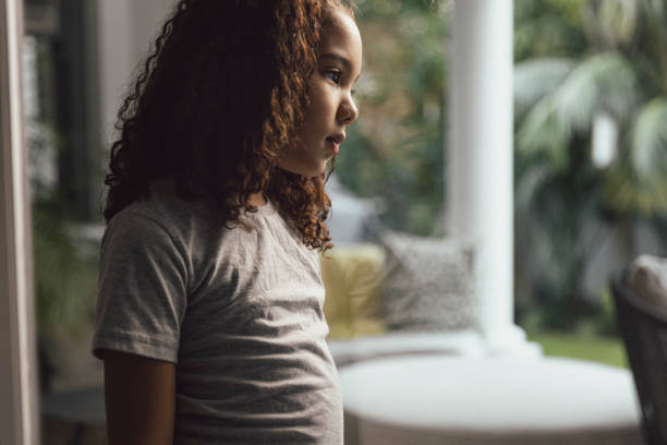 istock Sad unhappy little girl 1408204580