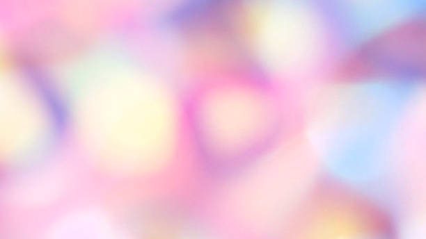 istock Abstract background. Defocused spots. Light pastel colors. bokeh photo. Banner Long. 1408207455