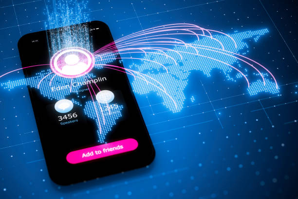 digital work of Social Media around the world