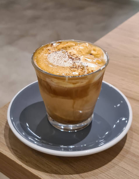 istock Einspanner coffee, Viennese expresso with whipped cream 1408212200