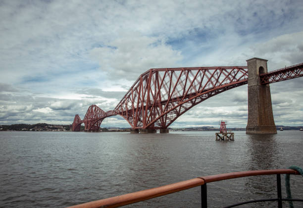 istock Red bridge over the sea 1408213351