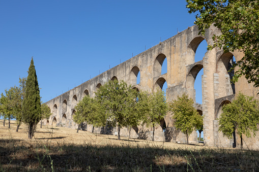 The Aqueduct of the city of Elvas - Alentejo, Portugal