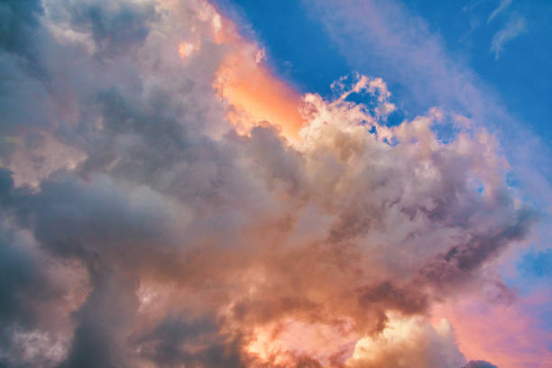 istock golden summer / clouds / sunset / paint clouds / nature art 1408213771