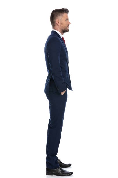 istock businessman waiting in line, holding his hands in pockets 1408217920