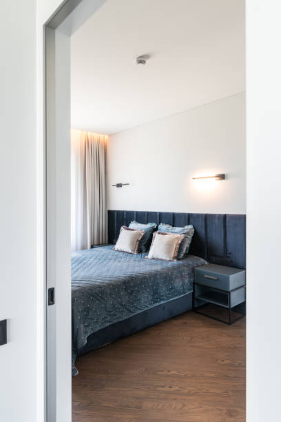 istock Door to bedroom 1408232250