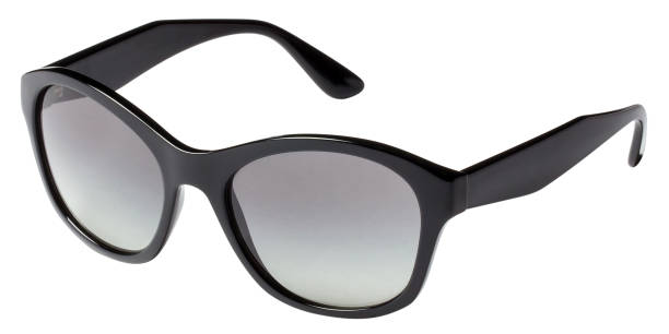 istock Stylish fashion sunglasses on white 1408233722