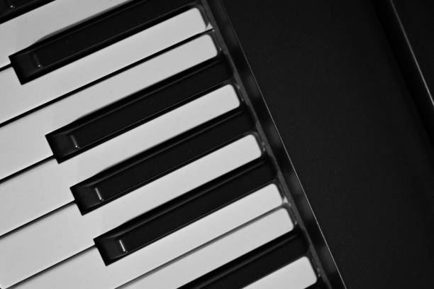 istock Closeup Shot Of Piano Keyboard 1408242788
