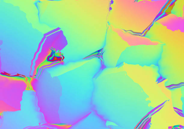 istock Abstract background with colorful flow and ripple 1408250807
