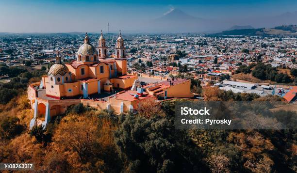 Church Known As Our Lady Of Remedies In Cholula Mexico Stock Photo - Download Image Now