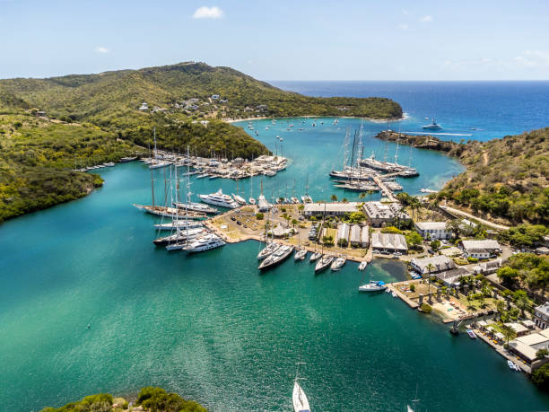 super yachts in english harbour antigua