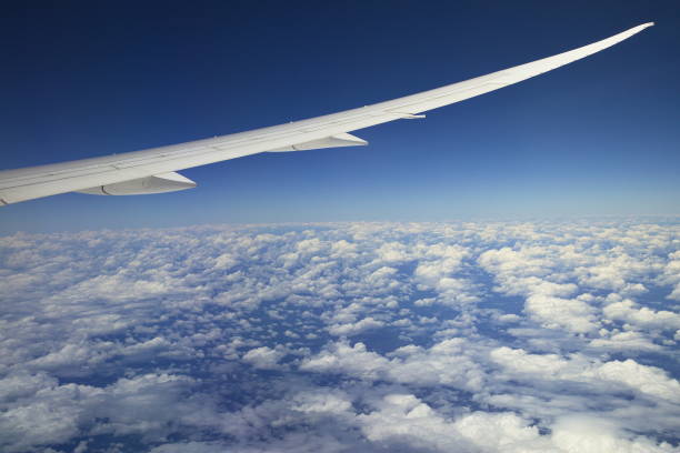 istock View of beautiful clouds from a flying plane 1408270326