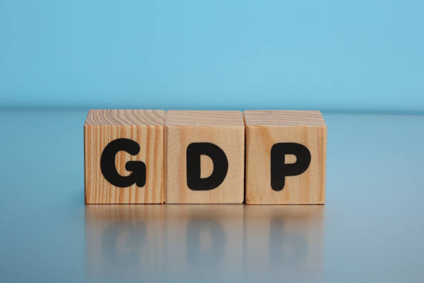 istock GDP word written on wood block 1408273360