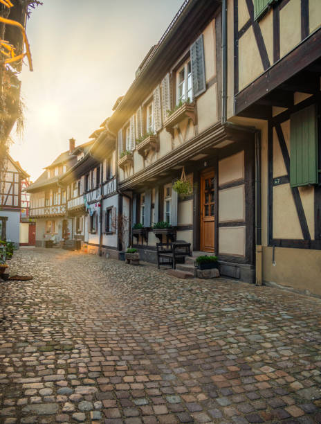 istock Half-timbered houses in Gengenbach, Black Forest, Germany 1408275489