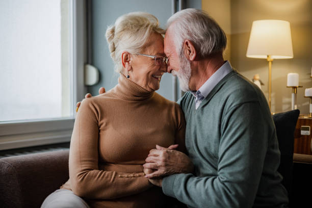 istock Senior couple in love 1408278493