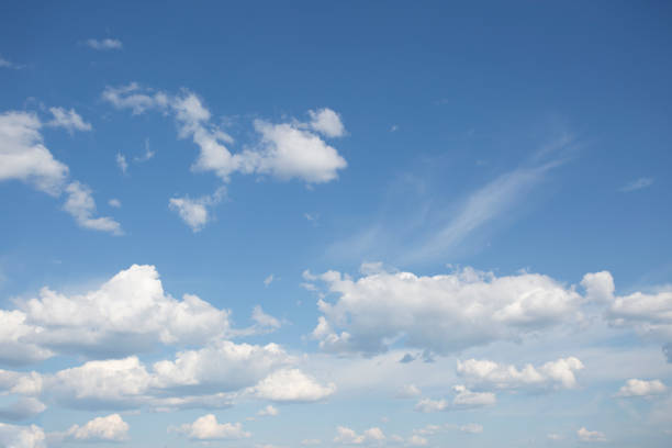 istock Sky background with beautiful clouds. Landscape with clouds. 1408280164