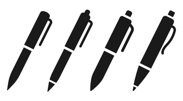 ÐÑÐ°ÑÐ¸ÐºÐ° Ð¸ Ð¸Ð»Ð»ÑÑÑÑÐ°ÑÐ¸Ð¸ Pen simple icon set. Pen symbol collection. Vector illustration pen stock illustrations