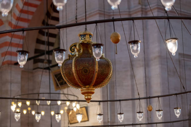 Suleymaniye Mosque chandelier, ostrich egg