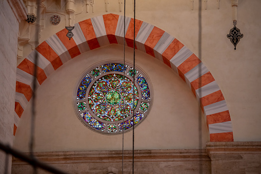 Suleymaniye mosque interior details