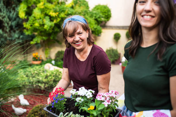 istock Happy gardening with my daughter 1408292758