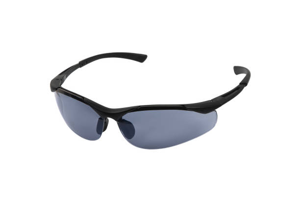 istock Safety glasses for shooting and work isolated on white background 1408293715