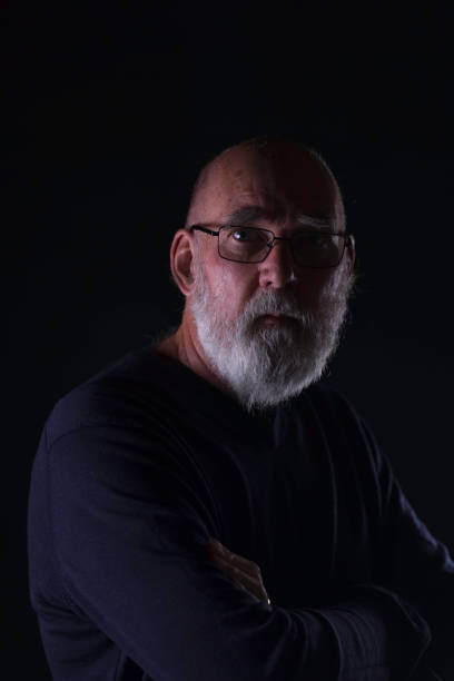 istock Portrait of a senior man with a beard 1408295365