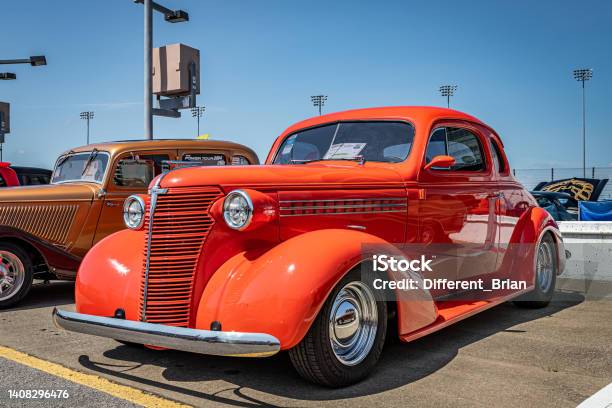 Chevrolet Master Coupé De 1938 Foto de stock y más banco de imágenes de Coche de época - Coche de época, Exhibir, 1938