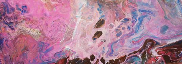 istock Marble texture. Acrylic painted backdrop. Abstract acrylic painted background. 1408299785