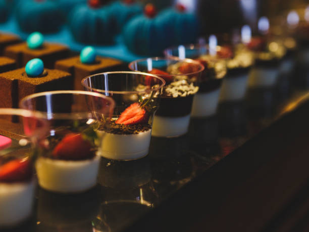 istock colorful cakes at a hotel buffet 1408301373