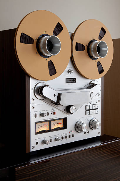 istock Analog Stereo Open Reel Tape Deck Recorder 140830460