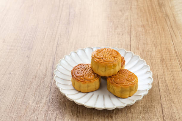 istock Moon Cake, traditional Chinese snack 1408331482