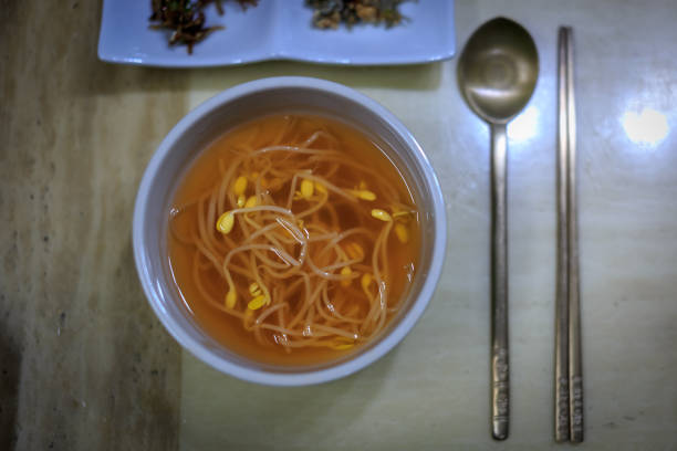 Soybean soup Korean food