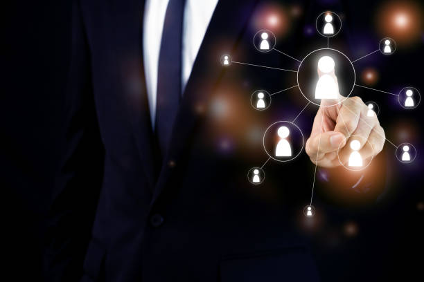 istock Business and people connecting. 1408345233