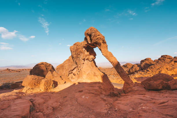 istock Elephant rock at Valley of Fire state park 1408350377