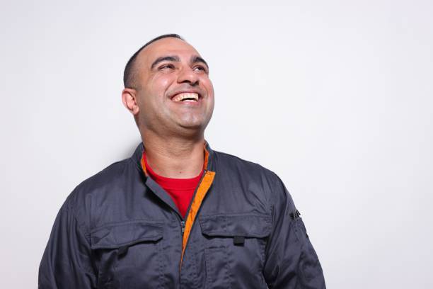 istock Portraits Of Middle Eastern Confident Middleaged Man Looking Away Camera With Smile 1408353919