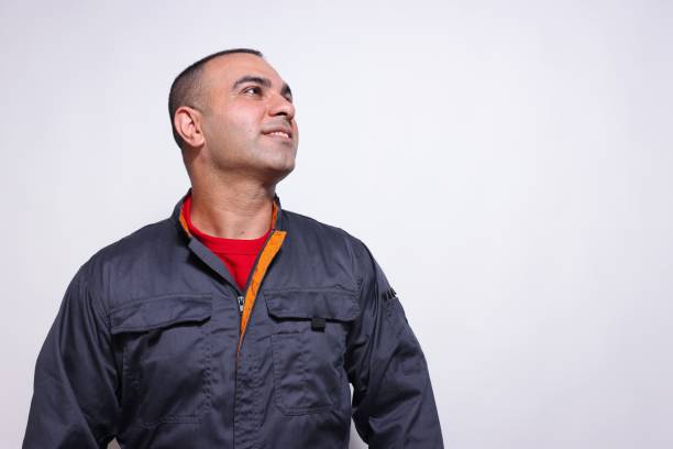 istock Portraits Of Middle Eastern Confident Middleaged Man Looking Away Camera With Smile 1408353924