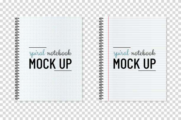 1,000+ Spiral Notebook Template Stock Illustrations, Royalty-Free ...
