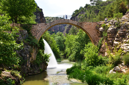 Cilandiras Bridge is an ancient bridge in Turkey.\n\nThe bridge is around Alfaklar village and to the north of Karahalli (district) of Usak Province. It is over Banaz Creek which is a tributary of Buyuk Menderes River.