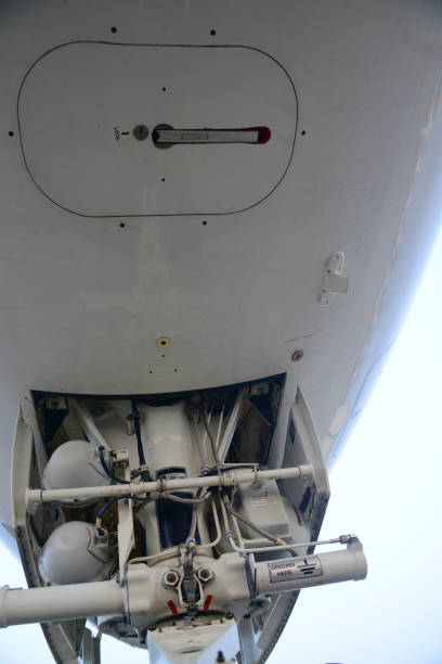 istock Corporate Private Jet Landing Gear 1408371960