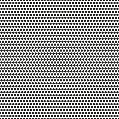 Black, White, Halftone, Pattern, Texture, Geometric background, Dot, Circle