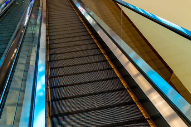 istock A moving walkway, also known as an autowalk, moving pavement 1408379246