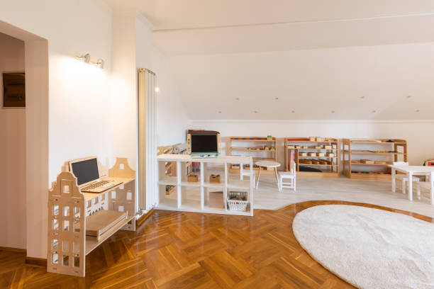 istock Interior of a montessori kindergarten 1408382736